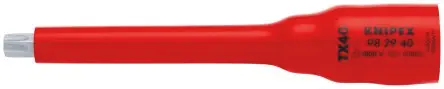 Produktfoto 1 von Knipex 3/8 in Standard Buchse SW 3/8 in VDE 1000V zugelassen x 123mm