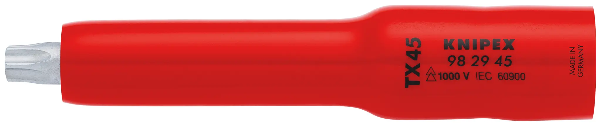 Produktfoto 1 von Knipex 3/8 in Standard Buchse SW 3/8 in VDE 1000V zugelassen x 117 mm