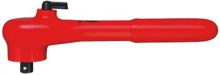 Produktfoto 1 von Knipex 3/8 in Ratsche Umschaltbare Ratsche Chrom Vanadium Stahl, Länge 190mm
