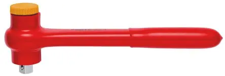 Produktfoto 1 von Knipex 1/2 in Ratsche Umschaltbare Ratsche Vanadium Stahl, Länge 265mm