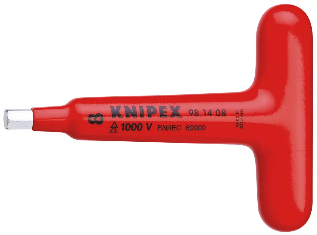Knipex VDE 1000V zugelassen 8 mm, Stahl, 90 mm / Klinge 11 mm