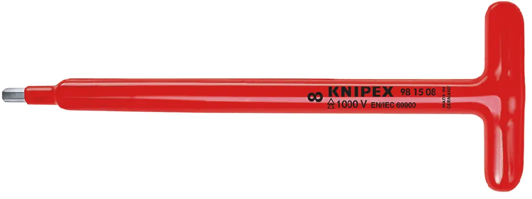Produktfoto 1 von Knipex VDE 1000V zugelassen 8 mm, Stahl, 90 mm / Klinge 11 mm