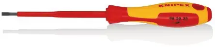 Produktfoto 1 von Knipex VDE 1000V zugelassen Isoliert, Edelstahl, 202 mm / Klinge 100 mm