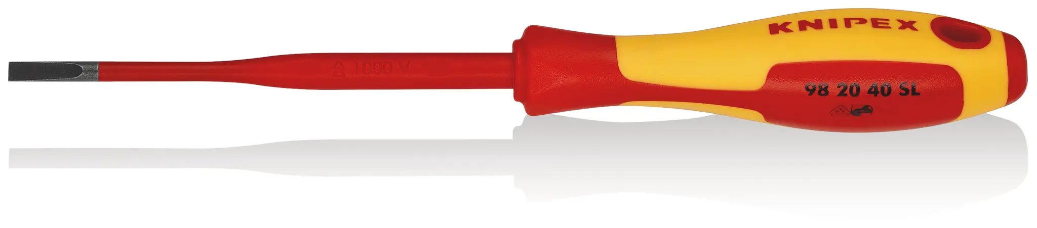 Produktfoto 1 von Knipex VDE 1000V zugelassen Isoliert, Edelstahl, 202 mm / Klinge 125 mm