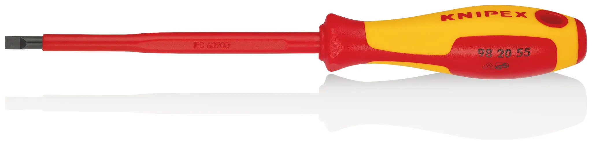 Produktfoto 1 von Knipex VDE 1000V zugelassen Isoliert, Edelstahl, 232 mm / Klinge 125 mm