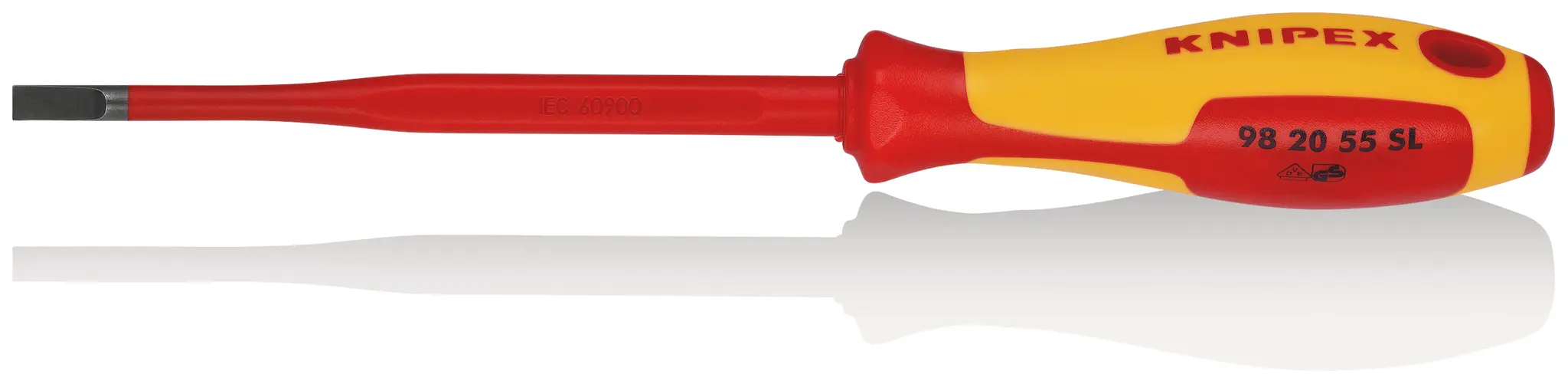 Produktfoto 1 von Knipex VDE 1000V zugelassen Isoliert, Edelstahl, 232 mm / Klinge 125 mm