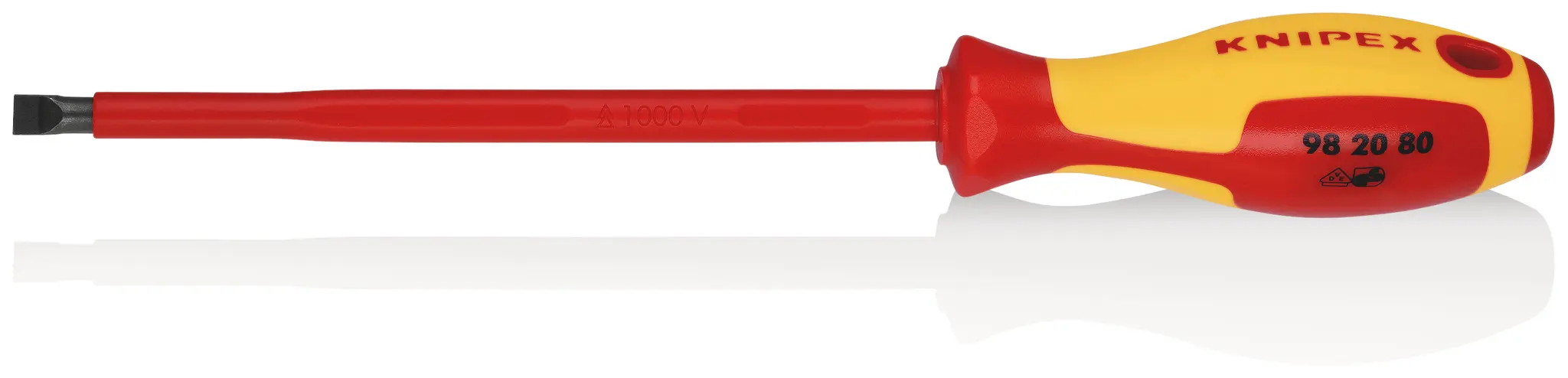 Produktfoto 1 von Knipex VDE 1000V zugelassen Isoliert, Edelstahl, 295 mm / Klinge 175 mm