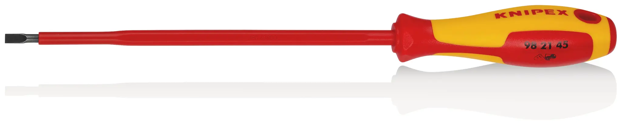 Produktfoto 1 von Knipex VDE 1000V zugelassen Isoliert, Edelstahl, 287 mm / Klinge 180 mm