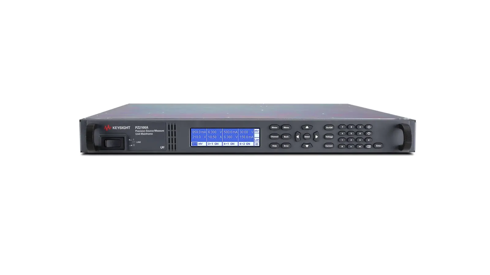 Produktfoto 1 von Keysight Technologies PZ2100 20 Sourcemeter 11W, -5/16.5 V / 100 nA to 10 A