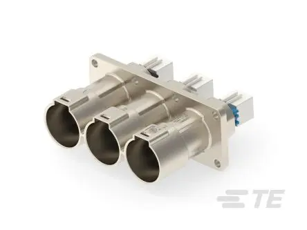 Produktfoto 1 von TE Connectivity PowerTube 1000 Leiterplattensteckverbinder Gerade, 3-polig / 1-reihig, Raster 36 mm Raster Panel,