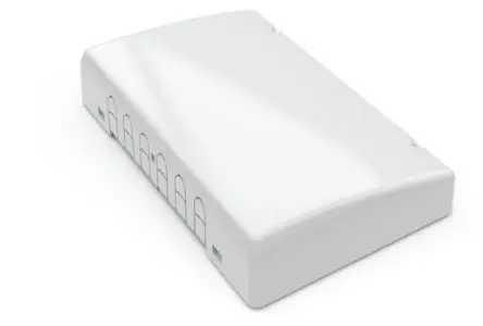 Produktfoto 1 von WAGO 221 Polycarbonat Abzweigdose Weiß IP20 3 Breite 145mm Höhe 50 mm Länge 225 mm