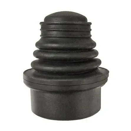Produktfoto 1 von APEM TS Joystick, 2-Achsen Hall-Effekt-Sensor, SPST / 50mA, IP69K, IP67 Griff Typ Drucktaster, Rund, Burg, Konisch