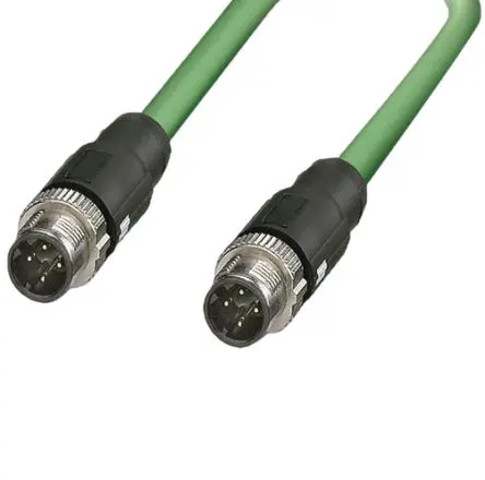 Produktfoto 1 von F Lutze Ltd Cat5e Ethernet-Kabel, 5 m, Grün, A Gerade Stecker, B Gerade Stecker, Polyurethan Abgeschirmt