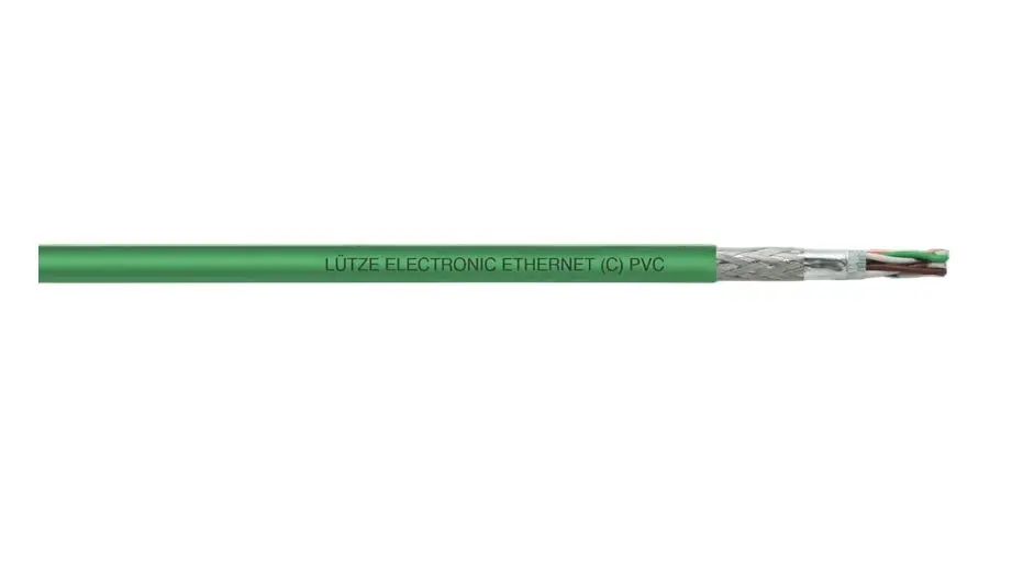 Produktfoto 1 von F Lutze Ltd Cat5e Ethernet-Kabel, 50 m, Grün, Polyvinylchlorid