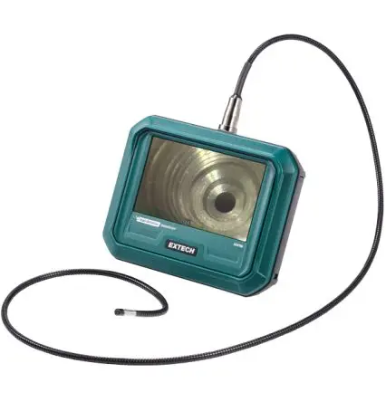 Produktfoto 1 von Extech Videoskop-Set, Sonde Ø 5.5 mm x 1 m 1280 x 720 Pixel