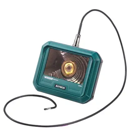 Produktfoto 1 von Extech Videoskop-Set, Sonde Ø 4.9 mm x 1 m 1280 x 720 Pixel