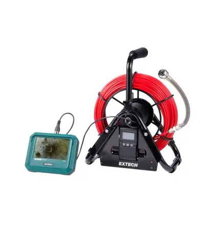 Extech Videoskop-Set, Sonde Ø 28 mm x 30 m 640 x 480 Pixel