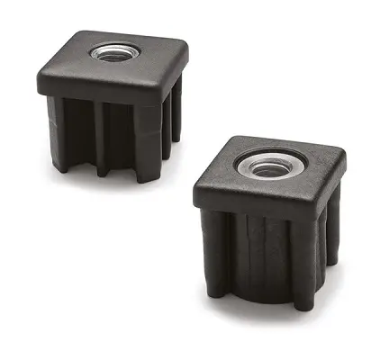 Elesa Rohrstopfen, 4500 N, Vierkant, Technopolymer auf Polyamidbasis