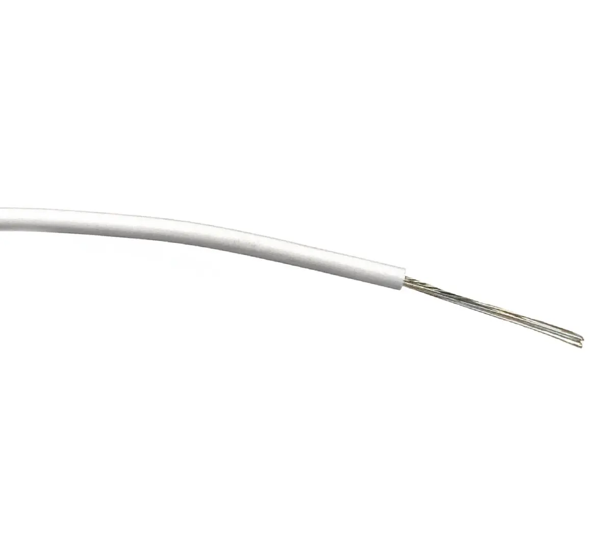 Produktfoto 1 von RS PRO Einzeladerleitung 0.5mm² 500m Weiß PVC isoliert Ø 1.55mm 16/0,2 mm Litzen