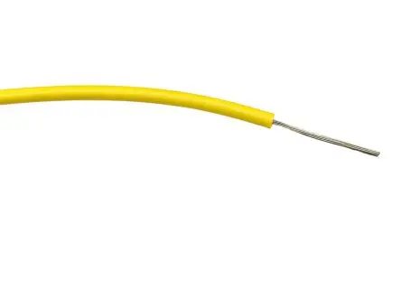 Produktfoto 1 von RS PRO Schaltdraht 500 m Gelb Ø 1.2 mm 7 Litzen Polyvinylchlorid