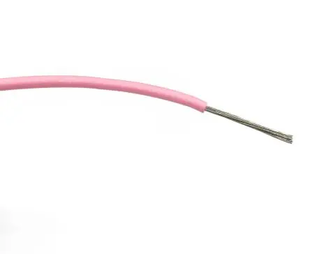 Produktfoto 1 von RS PRO Schaltdraht 100 m Rosa Ø 2.55 mm 32 Litzen Polyvinylchlorid