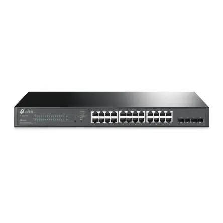 Produktfoto 1 von TP-Link JetStream Netzwerk Switch 28-Port Smart Power Over Ethernet 1000Mbit/s