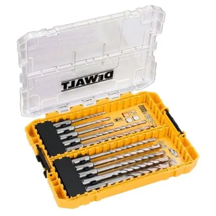 Produktfoto 1 von DeWALT Metall SDS Satz 5 mm → 12 mm, 10-teilig für Mauerwerk