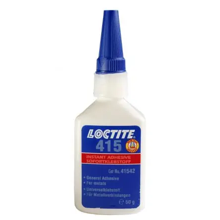 Produktfoto 1 von Loctite 415 Flüssig Klebend Klar, für Metall