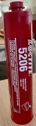 Produktfoto 1 von Loctite 5206 Flüssig Klebend Rot, für Metall