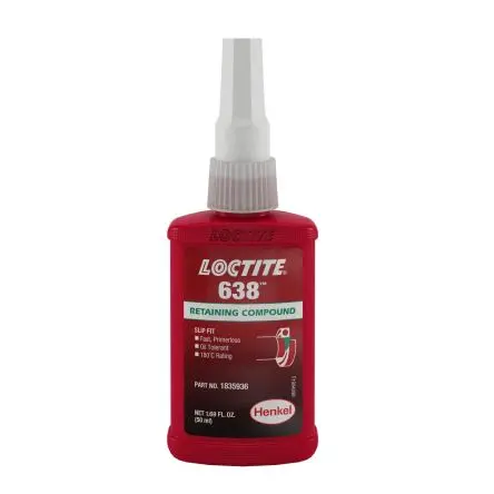 Produktfoto 1 von Loctite 638 Flüssig Klebend Grün, für Metall