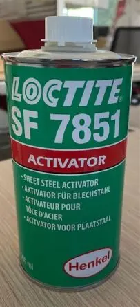 Produktfoto 1 von Loctite 7851 Flüssig Klebend Gelb, für Metall