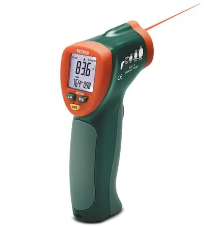 Produktfoto 1 von Extech 42510A Mini IR-Thermometer, -50 °C 12:1, bis 650 °C, ±1, Fahrenheit, Celsius
