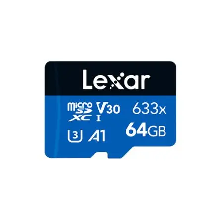 Produktfoto 1 von Lexar 64 GB MicroSDXC MicroSD UHS-I Industriequalität