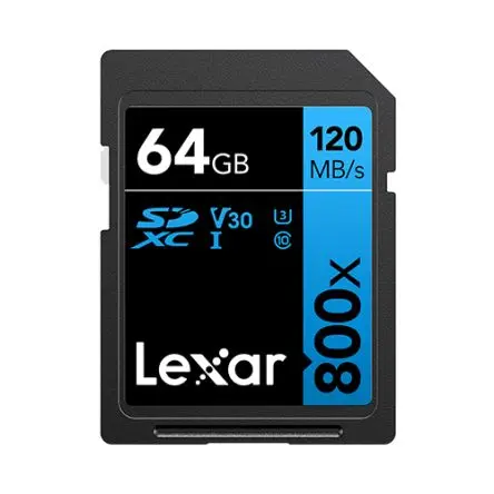 Produktfoto 1 von Lexar 64 GB SDHC SD-Karte UHS-I Industriequalität