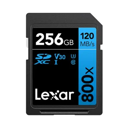 Produktfoto 1 von Lexar 256 GB SDHC SD-Karte UHS-I Industriequalität