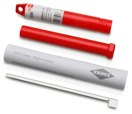 Produktfoto 1 von Knipex Messerklinge 119 mm Flach Stahl 24 mm 10-teilig