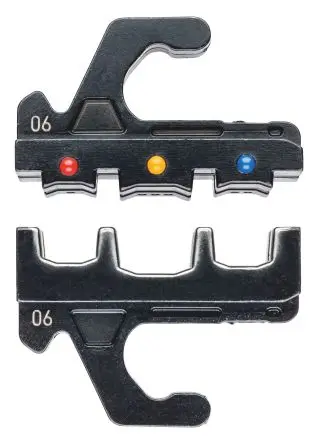 Produktfoto 1 von Knipex 97 Crimpmatrize Grau