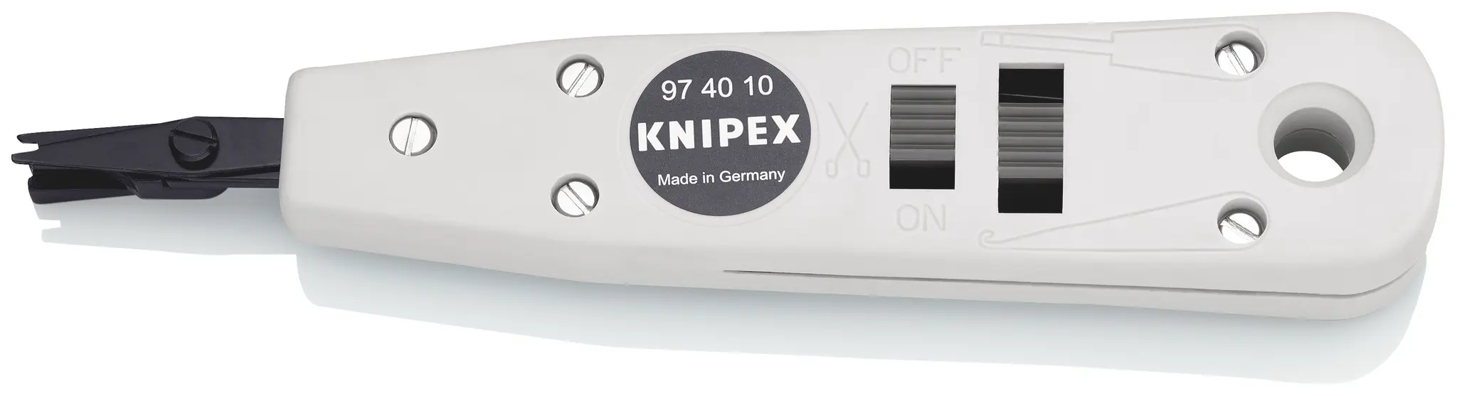 Produktfoto 1 von Knipex 97 40 10 Einsetzwerkzeug für Größe  0.4 to 0.8 mm, 175 mm lang