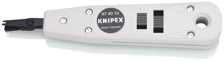Produktfoto 1 von Knipex 97 40 10 Einsetzwerkzeug für Größe 0.4 to 0.8 mm, 175mm lang