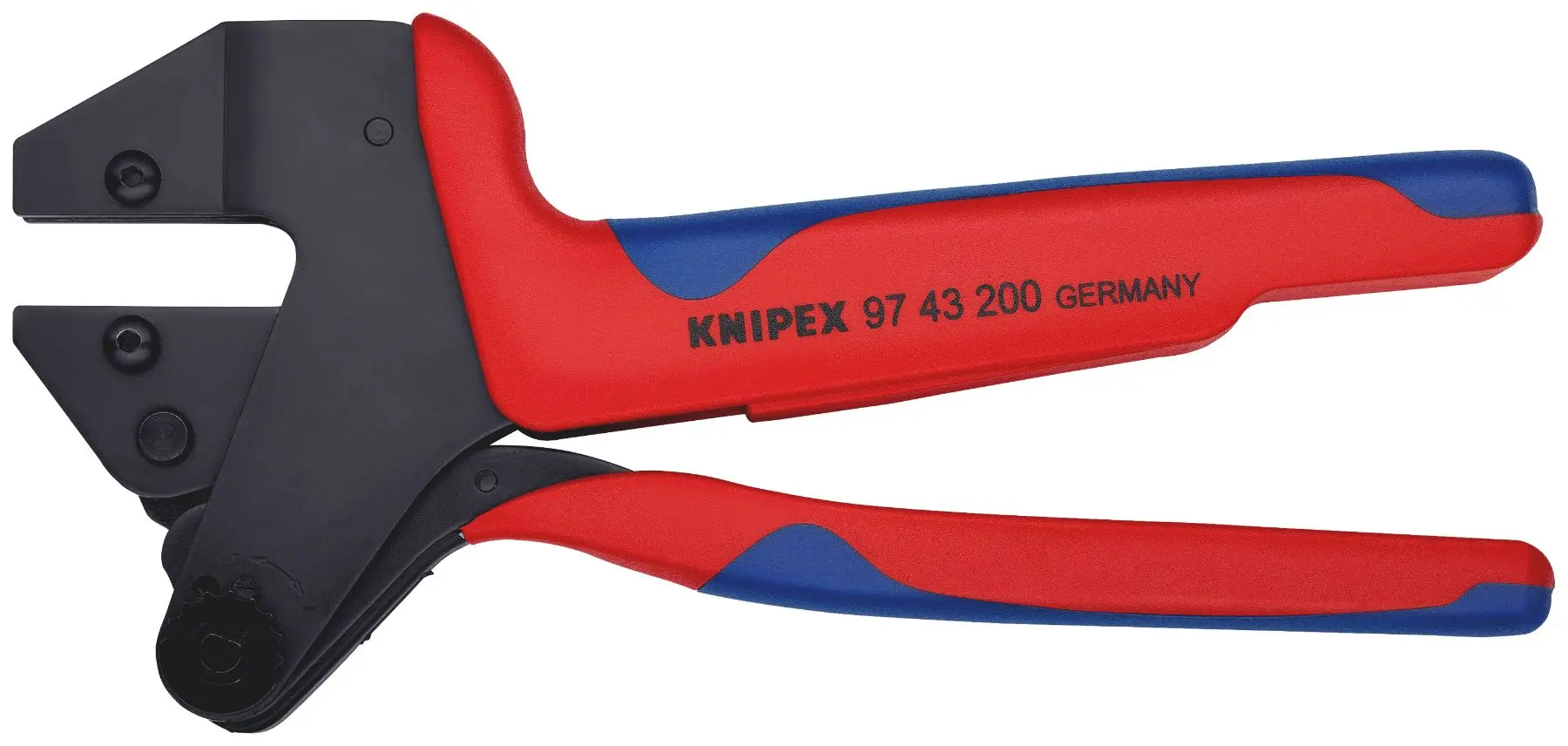 Produktfoto 1 von Knipex 97 Crimp-Systemzange 2.4 mm, 200 mm