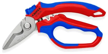 Produktfoto 1 von Knipex Schere Edelstahl 160 mm Elektriker Fiberglas-Griff