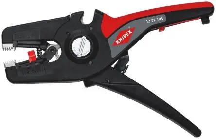 Produktfoto 1 von Knipex 12 52 195 SB Automatischer Abisolierer, Multi-Core, Einzelader 0.08 to 16 mm², 272 mm