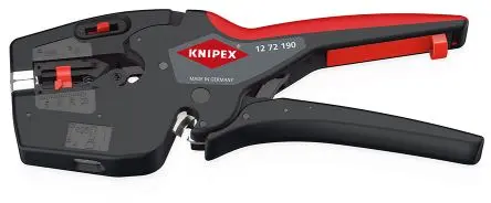 Produktfoto 1 von Knipex 12 72 190 Automatischer Abisolierer, Einzelader, Multi-Core 0.03 to 10 mm², 190 mm