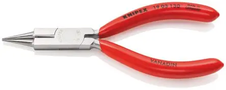 Produktfoto 1 von Knipex 19 03 130 Rundzange / Backen 32mm Rund Schneidkraft → 2.2 and 1.6 mm 130 mm