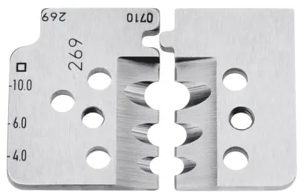 Produktfoto 1 von Knipex Flachstift Kabelabisolierklinge für Präzisionsabisolierzange Typ 12 12 xx