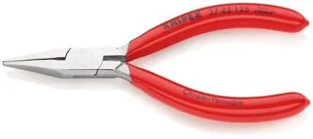Produktfoto 1 von Knipex 37 23 125 Flachzange / Backen 27mm Konkav 125 mm