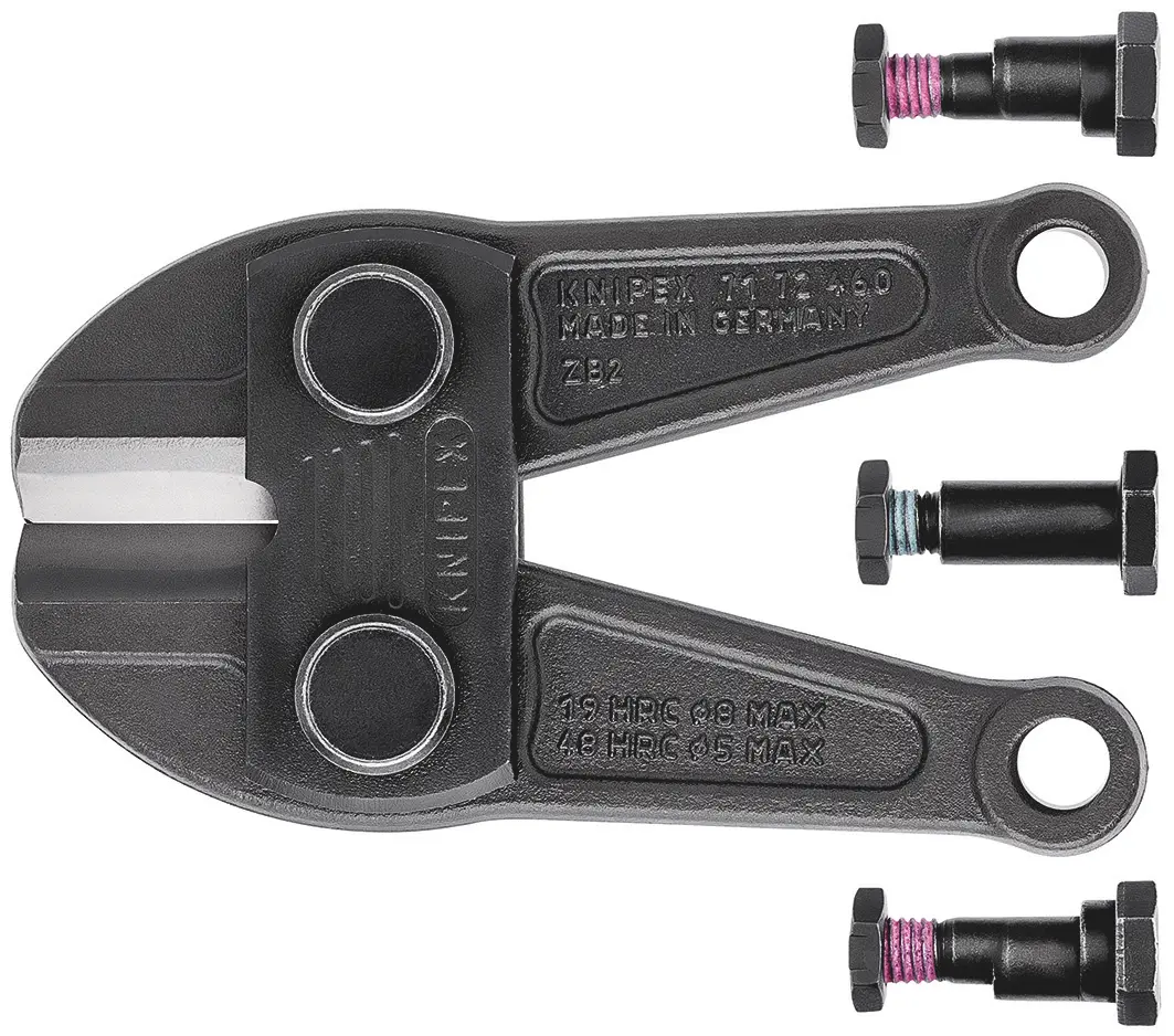 Produktfoto 1 von Knipex Ersatzmesserkopf Ersatz-Messer für Bolzenschneider High Performance 71 72 460