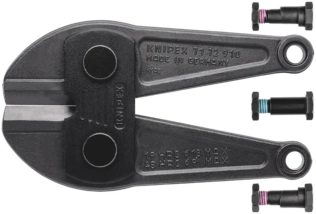 Produktfoto 1 von Knipex Ersatzmesserkopf Ersatz-Messer für Bolzenschneider High Performance 71 72 910