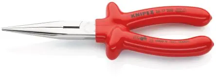 Produktfoto 1 von Knipex Spitzzange / Backen 73mm Rund 200 mm VDE 1000V zugelassen
