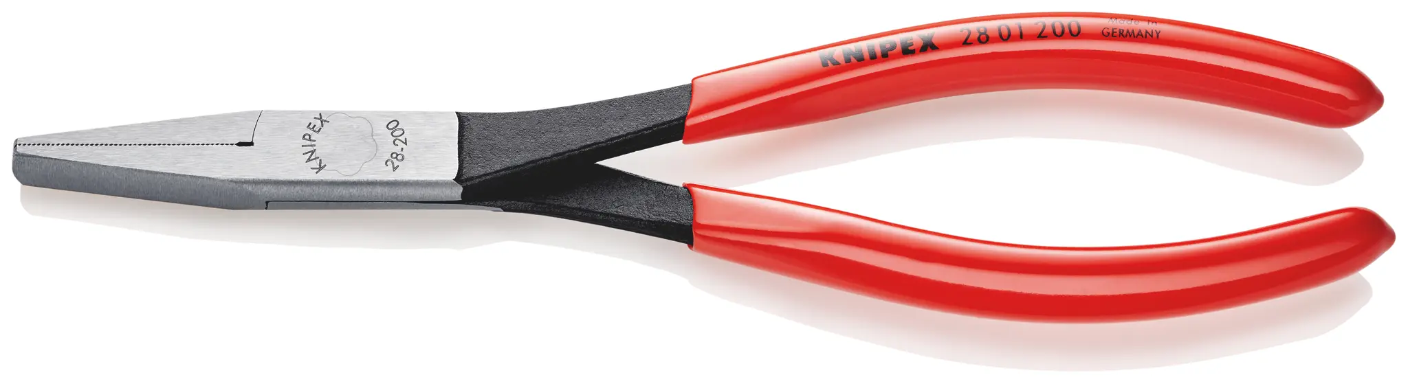 Produktfoto 1 von Knipex Spitzzange / Backen 33mm 200 mm